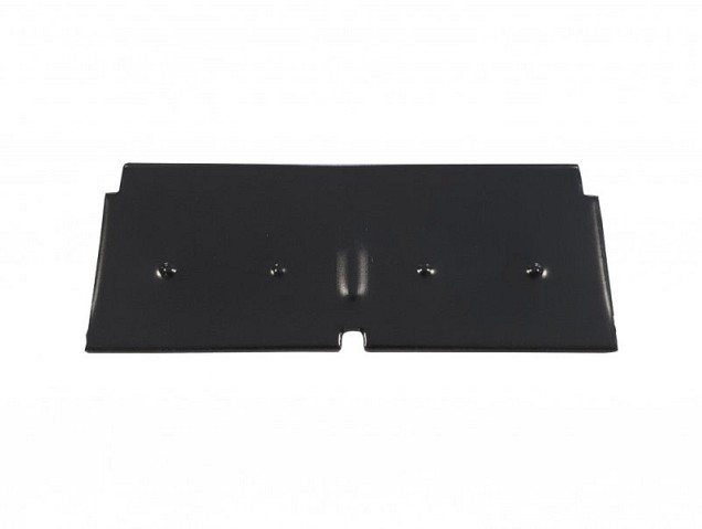 Aluminium verbindingsstuk t.b.v. daktrim 45x45 mm, zwart RAL 9005 ~