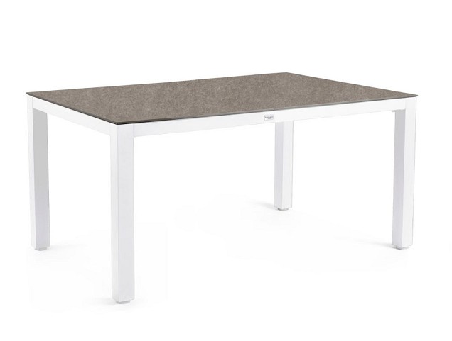 Briga Dining Table Trespa Dark Basalt 160x90 cm Charcoal ~