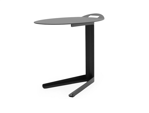 Amigo Lounge Side Table Charcoal ~