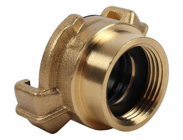 GK-snelkoppeling met aansluiting inwendige draad 3/4" messing  in blister ~