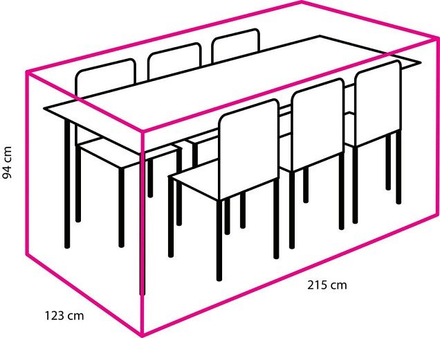 Cover For Bar Set 210 cm ~