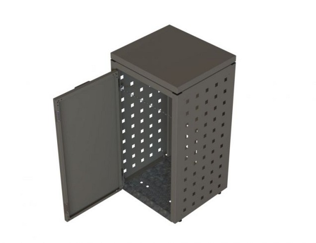Kliko ombouw 240 ltr. Taupe met vast deksel
