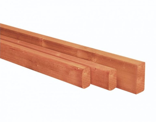 Douglas geschaafde regel 4,0x6,0x250 cm ~