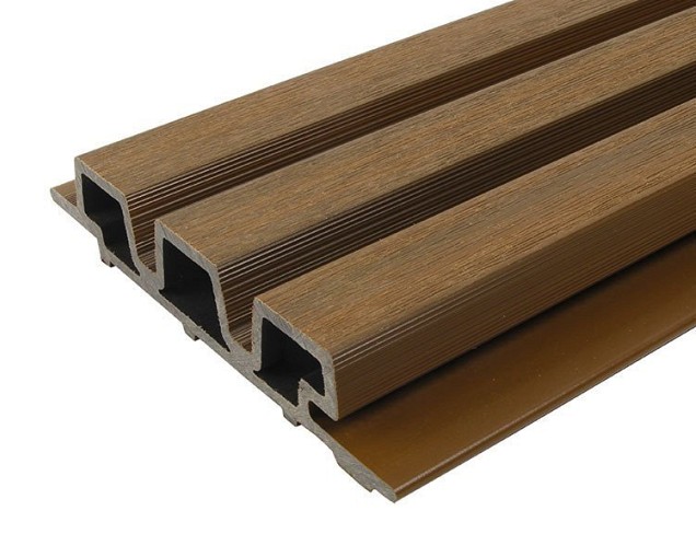 WPC WEO35 Cladding Teak 3,3x17x290 cm. D Klasse (wb 14 cm.) ~