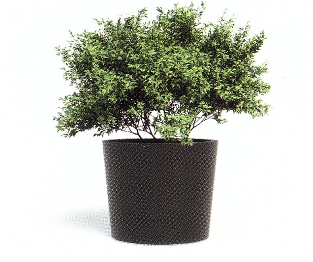 Konische Aluminium plantenbak