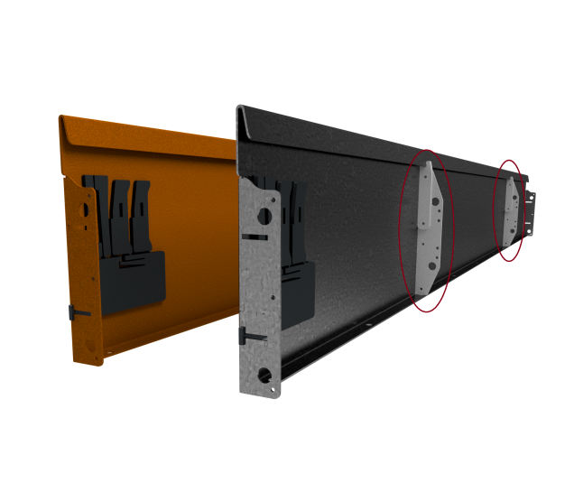 Flexline & Rigidline Rib gegalvaniseerd H=560 mm. (uitlopend 2026) ~