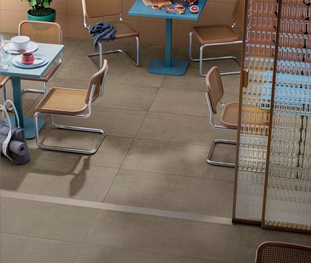 Keramische tegel Sagas Ample 80x80x2 cm. ~