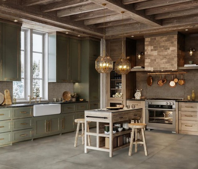 Restpartij XO Tabacco 80x80x2 cm. keramische tegel eenmalige aktie (b-keus) OP=OP ~