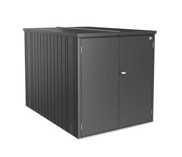 MiniGarage L donkergrijs metallic ~