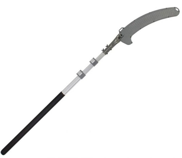 Snoeizaag met telescoopsteel verlengbaar tot 250cm ~