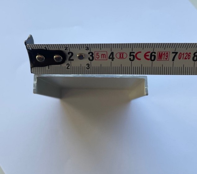 Verasol Profiline Rubberafdekker L=4000mm, Kleur: n.t.b. ~