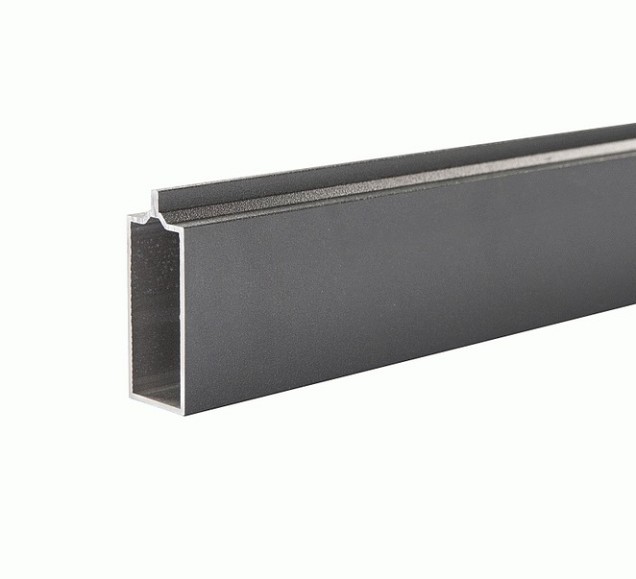 SeriAL startprofiel L-180cm 24x75mm RAL7016 OP=OP