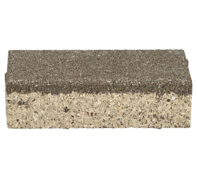 ZOAK waterdoorlatende klinker 20x10x5,5 cm. Zwart ~
