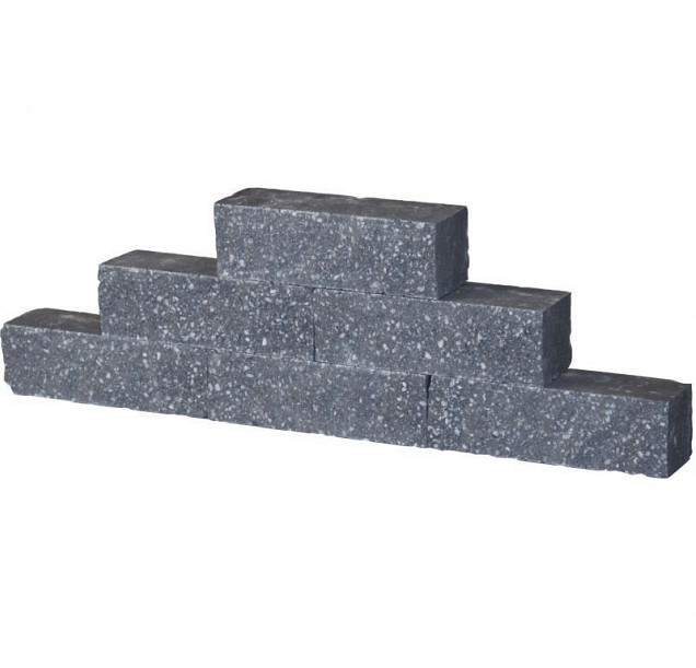 Rocks gevelsteen Noors antraciet 41,7x10x5,2 cm. ~