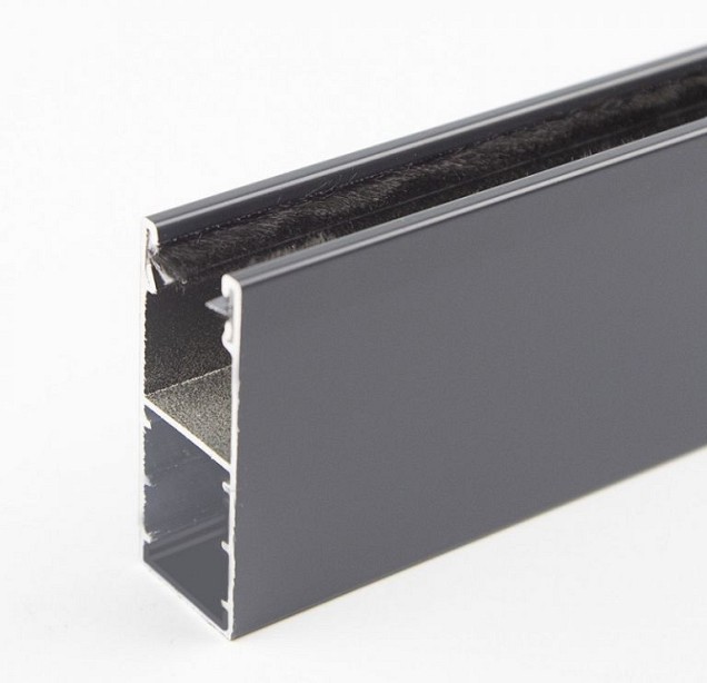 Aluminium HTF Profiel L=7000mm kleur: n.t.b. ~ (exclusief borstel) ~