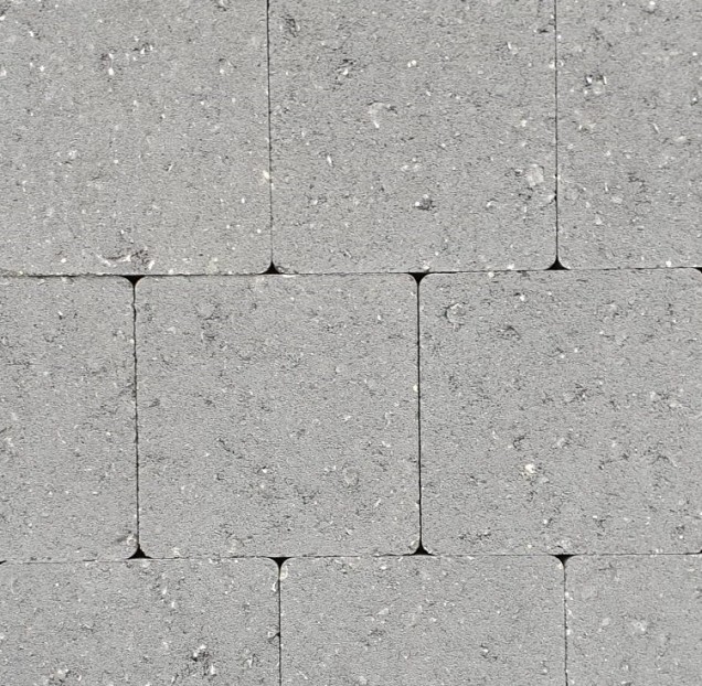 Plain Grey 20x20x6 cm. ~