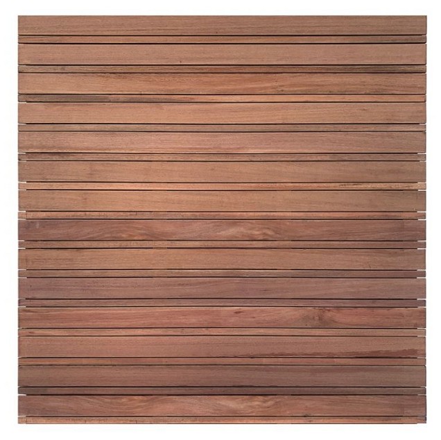 Keruing scherm 180x180 cm. 53 Premium  (uitlopend '25) ~