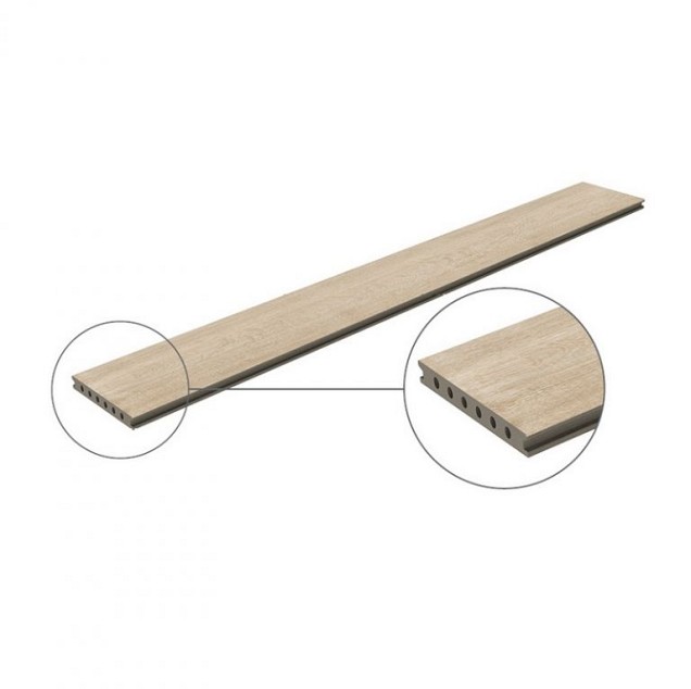 Exadeck Oak plint 60x9 cm. ~