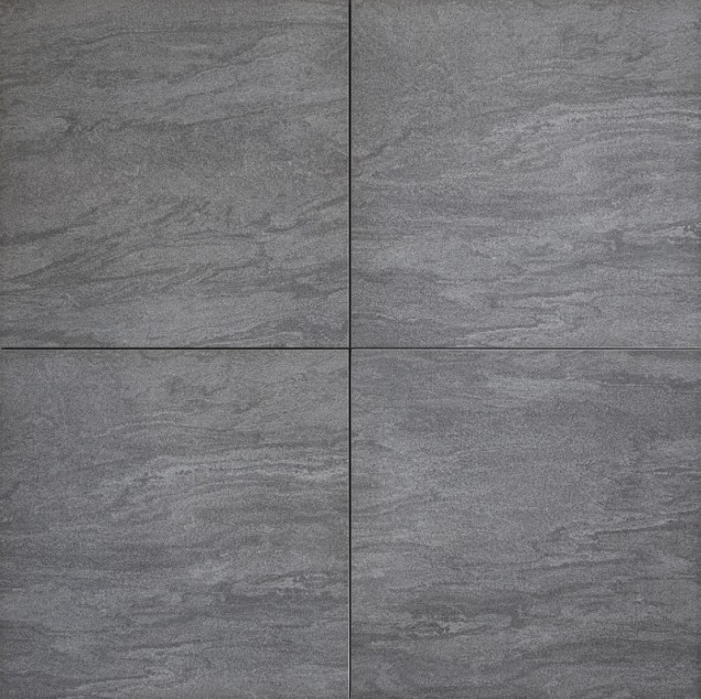 Trentino Nero 60x60x2 cm. ~