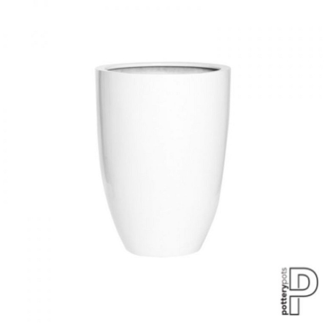 Pottery Pots plantenbak Ben L Glossy White hoogte: 55 diameter: 40~