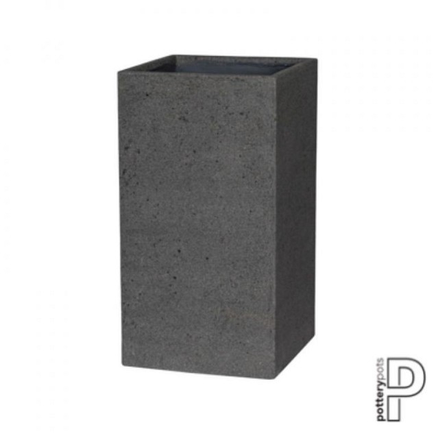 Pottery Pots plantenbak Bouvy L, Laterite Grey hoogte: 81 lengte: 43,5 breedte: 43,5~