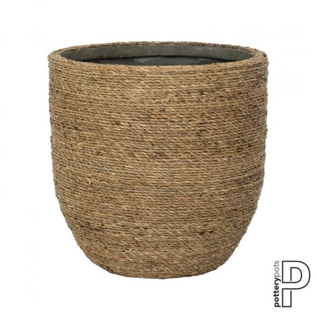 Pottery Pots plantenbak Cody L Straw Grass ø33x32 cm ~