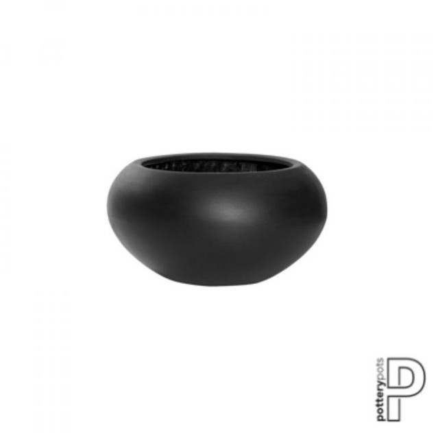 Pottery Pots plantenbak Cora S Black hoogte: 255 diameter: 47~