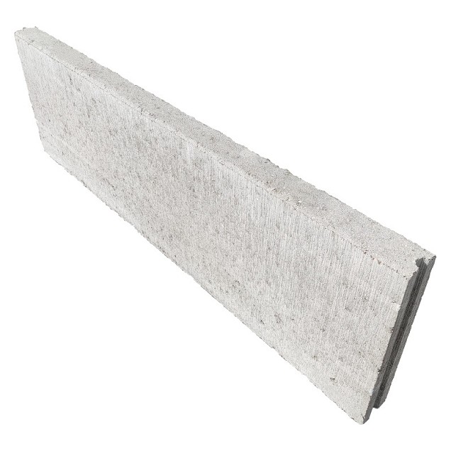 Betonband 6x40x100 cm grijs ~