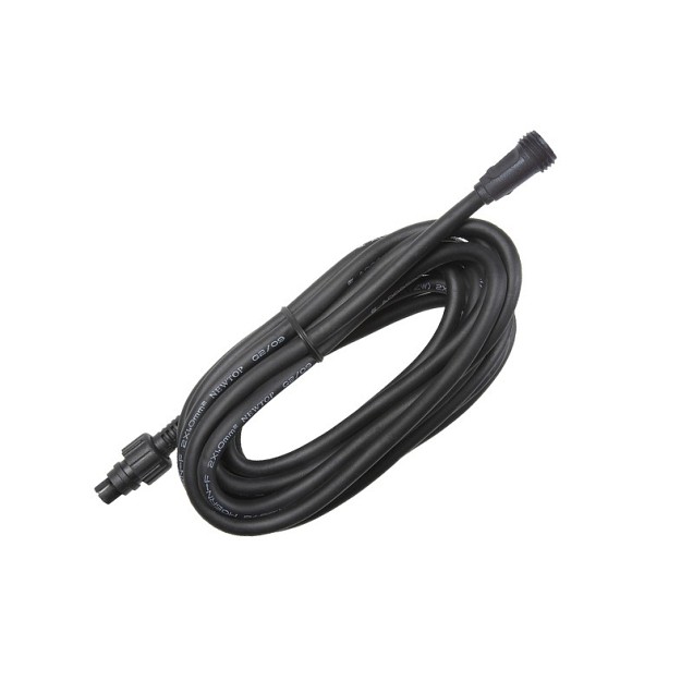 GardenLights - 2 meter rubber verlengkabel met stekker ~