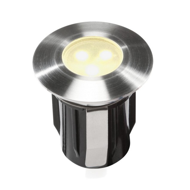 GardenLights - Alpha RVS 316 LED warm wit ~
