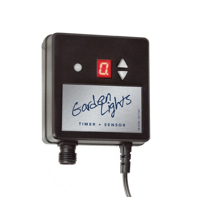 GardenLights - Donker-Licht Sensor met Timer 12V 150 Watt max ~
