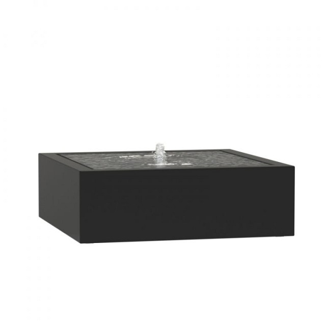 Aluminium watertafel (LxBxH) 120x120x40 cm. (3 mm.) ~