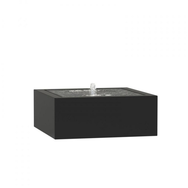 Aluminium watertafel (LxBxH) 100x100x40 cm. (3 mm.) ~