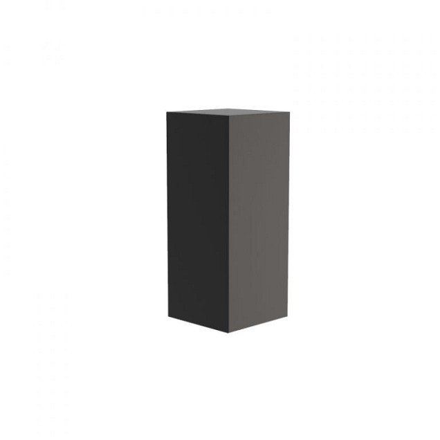 Aluminium sokkel (LxBxH) 50x50x120 cm. (3 mm.) ~