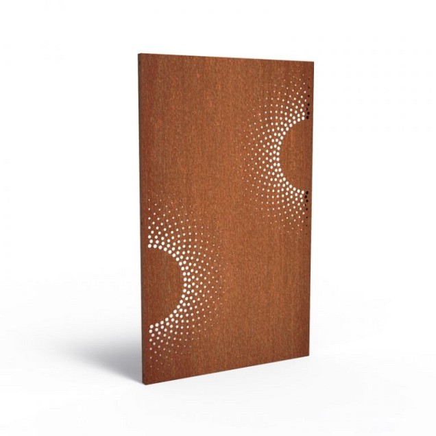 CorTen paneel figuur 2.4 (BxDxH) 110x5x180 cm. (2 mm.) ~