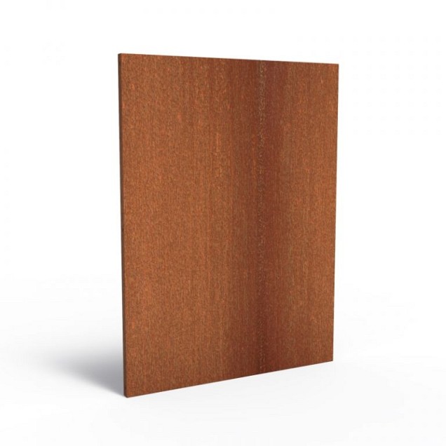 CorTen paneel basis 1 (BxDxH) 135x5x180 cm. (2 mm.) ~