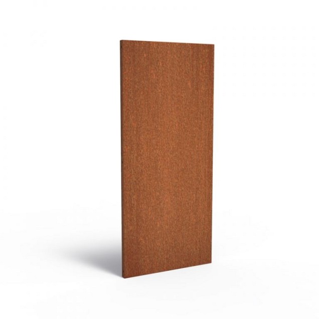 CorTen paneel basis 3 (BxDxH) 80x5x180 cm. (2 mm.) ~