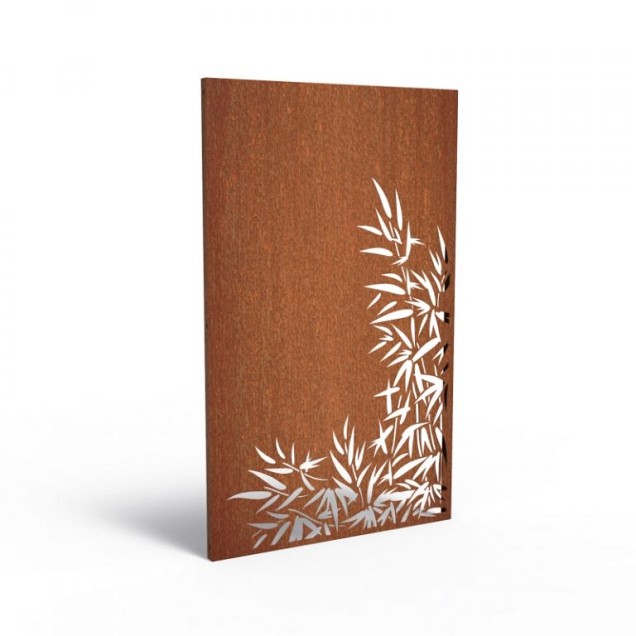 CorTen paneel natuur 2 (BxDxH) 110x5x180 cm. (2 mm.) ~