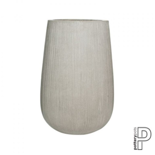 Pottery Pots plantenbak Patt High M Ridged Cement hoogte: 66 diameter: 44~
