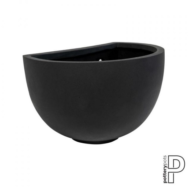 Pottery Pots plantenbak Peter Wally M Black  22x28.5x18 cm ~