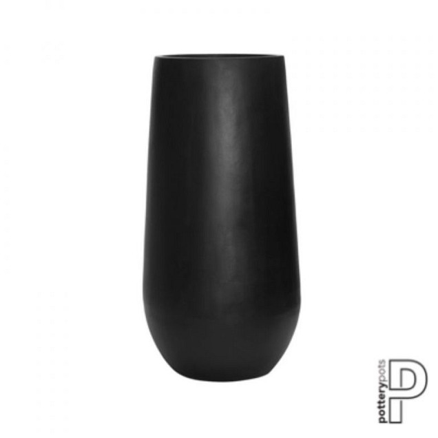 Pottery Pots plantenbak Nax L Black hoogte: 101 diameter: 50~