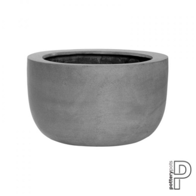 Pottery Pots plantenbak Sunny L Grey hoogte: 27 diameter: 45~