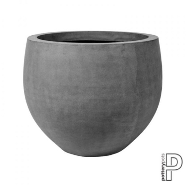 Pottery Pots plantenbak Jumbo Orb L Grey hoogte: 114 diameter: 133x133~