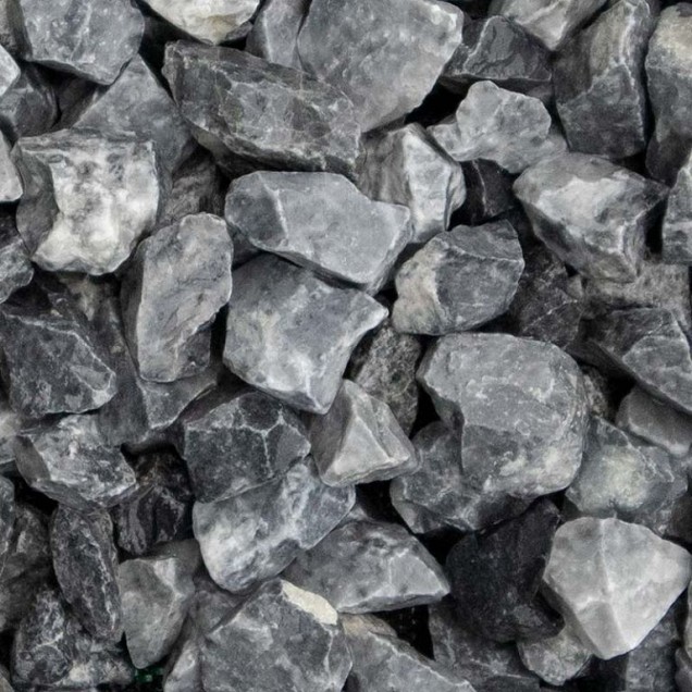 Icy Blue split 16-32 mm. - 1 m³ BigBag á 1600 kg. ~