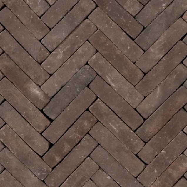 GSB Gebakken waalformaat Woudenberg 200x50x60 mm getrommeld ~