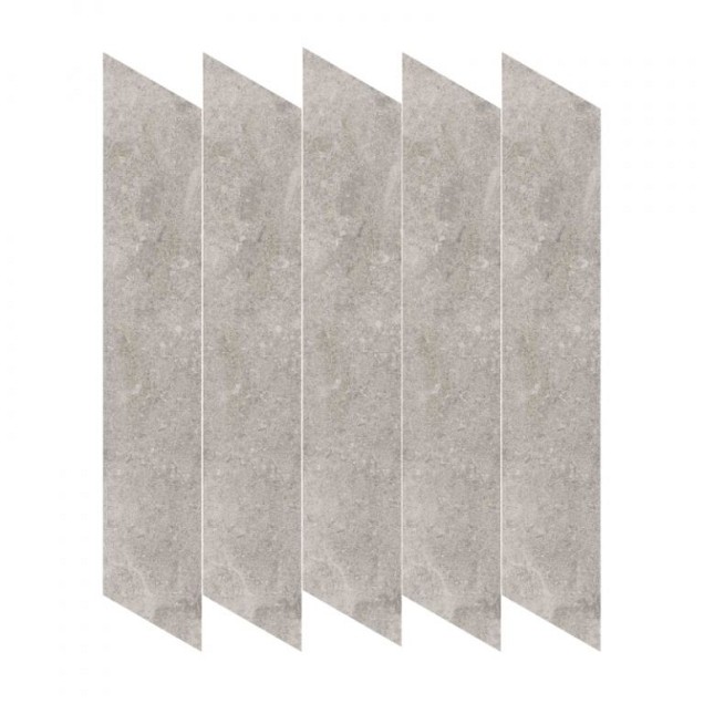 Pietra Unico Titanium Chevron 10x53x0,95 cm. ~