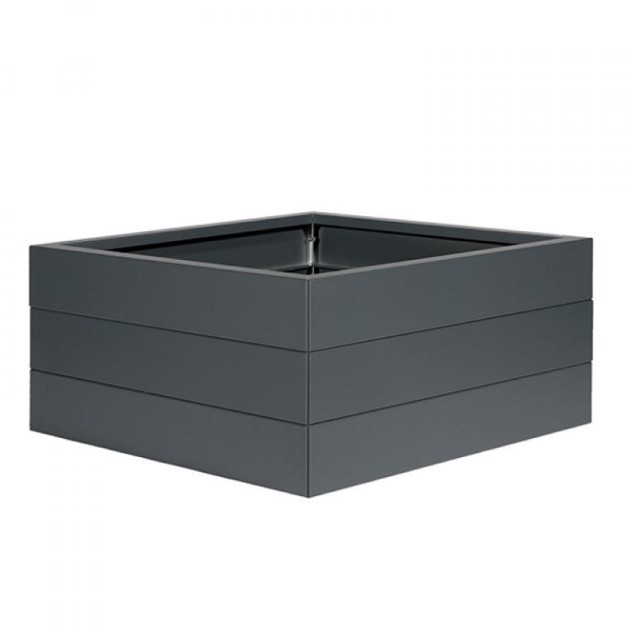 Modulaire bloembak antraciet RAL7016 (lxbxh) 300x60x42 cm. ~