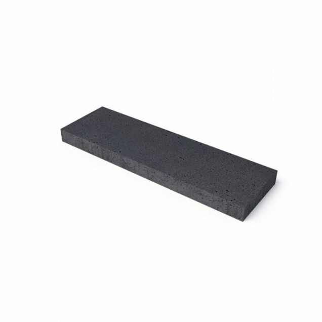 Schellevis Oudhollandse opsluitband antraciet 100x30x7 cm. ~