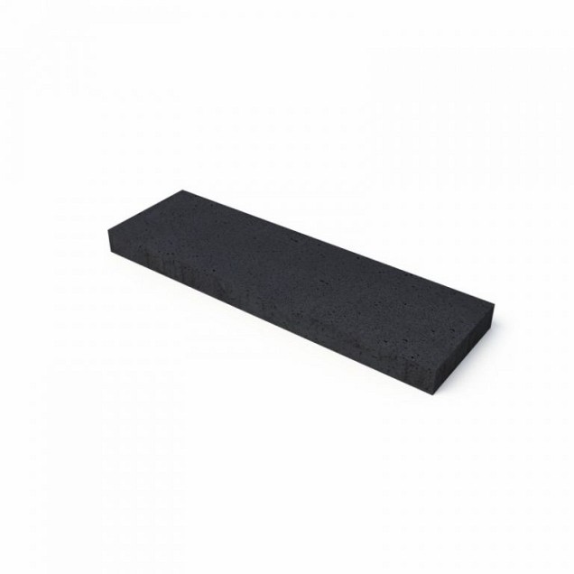 Schellevis Oudhollandse opsluitband carbon 100x30x7 cm. ~