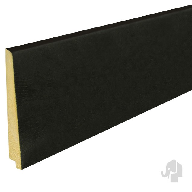 Vuren FSC rabat zweeds 14/28x180(195)x3600mm [zwart] ~